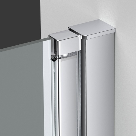 Душевая дверь Vincea Alpha VDP-3AL600CL 60х195, хром, прозрачное стекло
