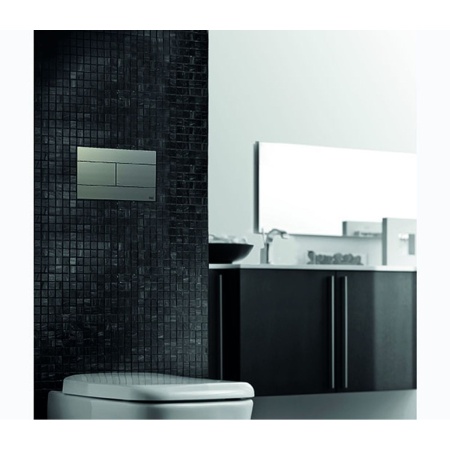 Панель смыва для инсталляции OLI SLIM INOX 057141 матовый хром
