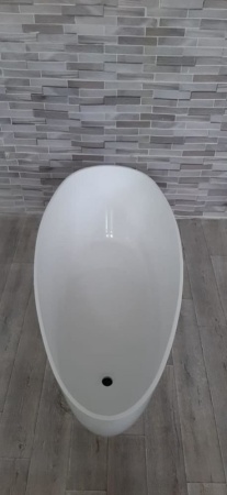 Ванна из искусственного камня Castone Адель 157*69 (отдельностоящая)