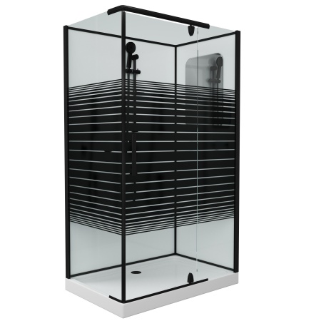 Душевая кабина Grossman Classic GR272QL 120х80х205 без крыши