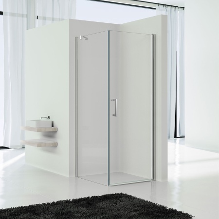 Душевой уголок Orta VSR-1O9090CL, 90*90, хром, стекло прозрачное