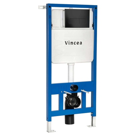 Кнопка смыва Vincea VFP-002MB, цвет матовый черный