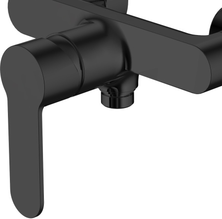 Смеситель Aquanet Passion AF300-30B для душа черный матовый