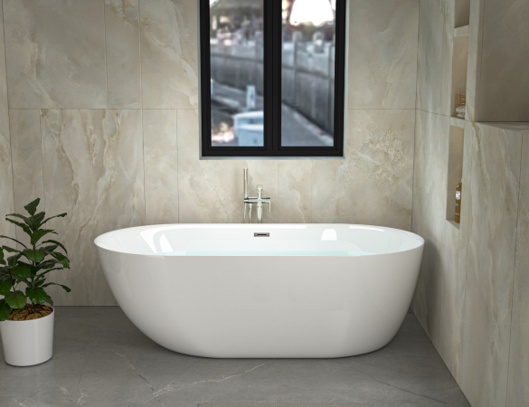 Акриловая ванна Cerutti Spa Como 170x75