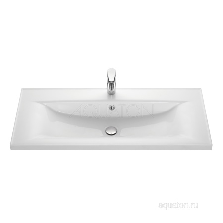 Раковина AQUATON Айрис 100 белая 1A723031AG010