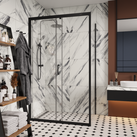 Душевое ограждение Cerutti Spa GLORIA120B 80*120*195 без поддона