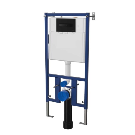 Кнопка смыва Vincea Line VFP-732MB, цвет матовый черный