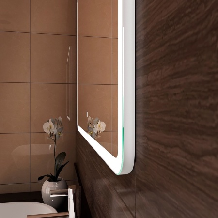 Зеркало Demure LED 70x50 ЗЛП168 cенсорный выключатель