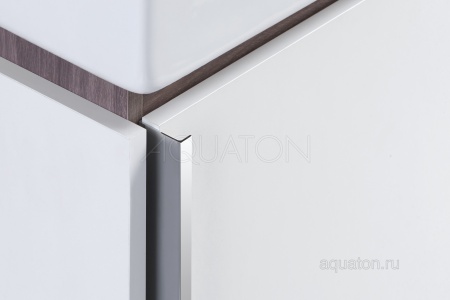Тумба под раковину AQUATON Бэлла белый, джарра 1A221501BBAZ0