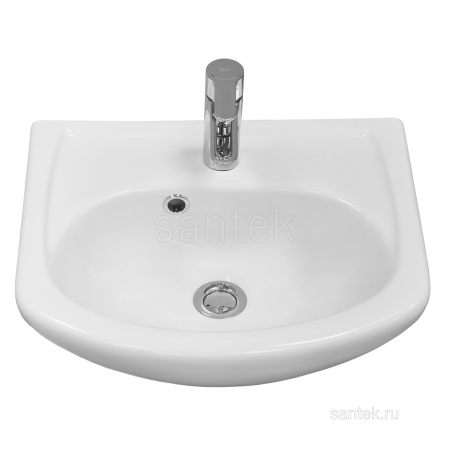 Раковина Santek Азов 45 отверстие под смеситель 1WH112449
