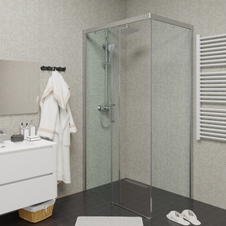 Душевое ограждение Cerutti Spa  VITO110-L 80*110*195 без поддона