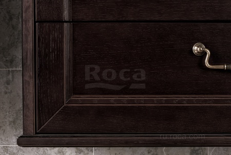 Тумба под раковину Roca America Evolution W 85 дуб темный ZRU9302952