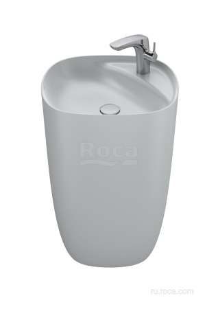 Раковина Roca Beyond 50х42х88 жемчуг матовый 3270B0630