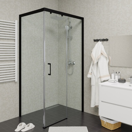Душевое ограждение Cerutti Spa Vito110B-R 110*80*195 без поддона