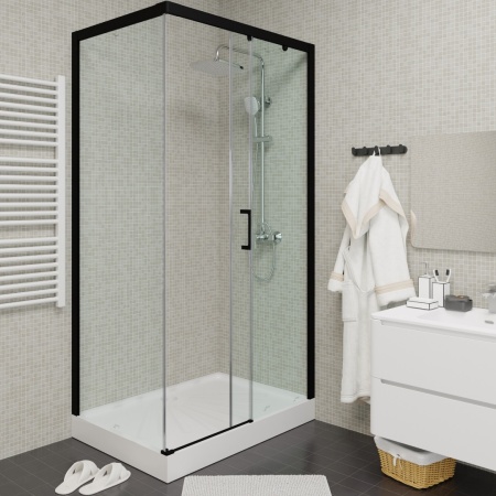 Душевое ограждение Cerutti Spa Vito110B-R 110*80*195 без поддона