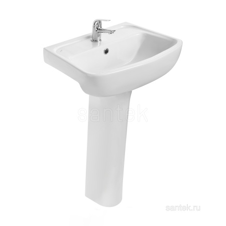 Раковина Santek Лонги 550х420 отверстие под смеситель 1WH501755