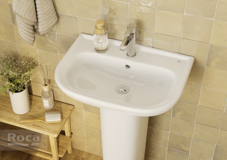 Раковина Roca Access 600x450, 1 отверстие ZRU9307610