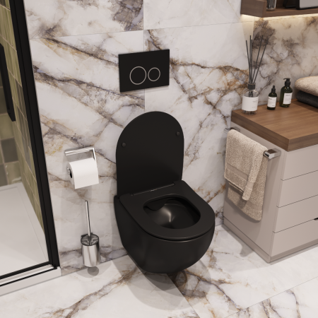 Унитаз SELLA Aria MB подвесной безободковый Cerutti SPA CT9160