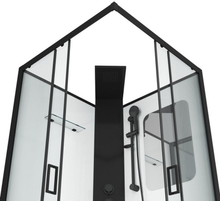Душевая кабина Grossman Elegans GR250Q 100х100х217 L/R без крыши