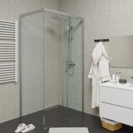 Душевое ограждение Cerutti Spa VITO110-R 80x110x195 без поддона