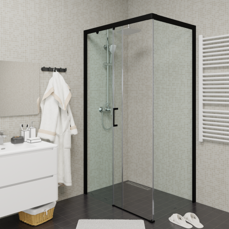 Душевое ограждение Cerutti Spa Vito110B-L 110*80*195 без поддона