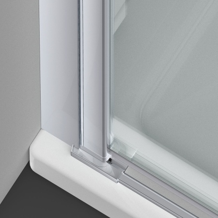 Душевая дверь Vincea Alpha VDP-3AL950CL 95х195, хром, прозрачное стекло