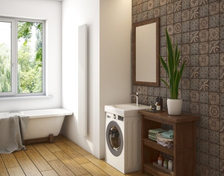 Раковина Эстет Lea 60*60 с мыльницей для установки над стиральной машиной