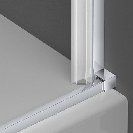 Душевая дверь Vincea Alpha VDP-3AL600CL 60х195, хром, прозрачное стекло