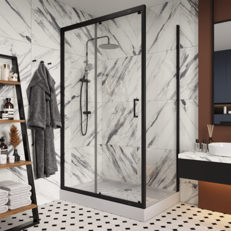 Душевое ограждение Cerutti Spa GLORIA120B 80*120*195 без поддона