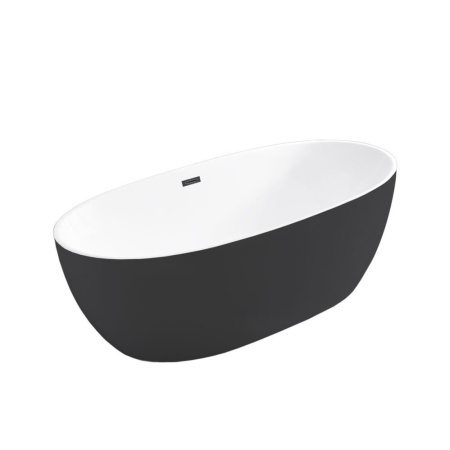 Акриловая ванна Vincea VBT-405-1700MW 170х80, черный матовый