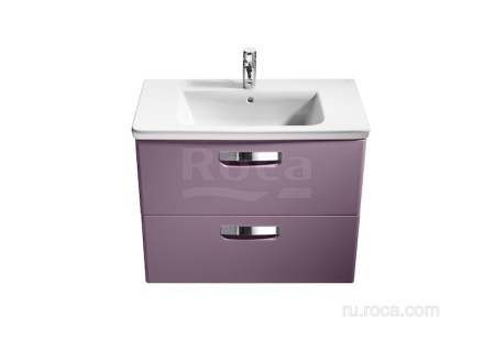 Тумба под раковину Roca The Gap 80 фиолетовая ZRU9302740