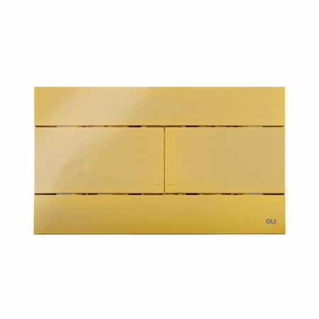 Панель механическая двойная OLI SLIM 154962 золото