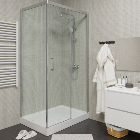 Душевое ограждение Cerutti Spa VITO110-R 80x110x195 без поддона