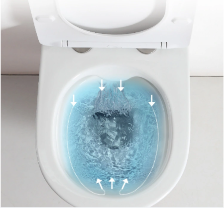 Унитаз SELLA Aria MB подвесной безободковый Cerutti SPA CT9160