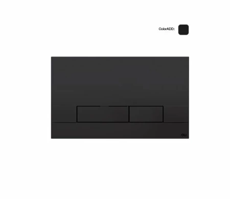 Кнопка механическая двойная Narrow OLI pure 192903/148303 черный 