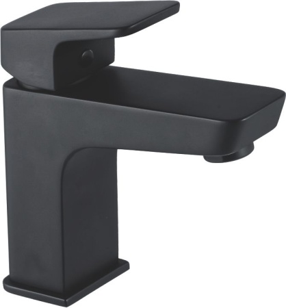 Смеситель Aquanet Gotic AF440-10B для раковины черный матовый