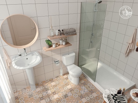 Раковина Santek Бриз 50 отверстие под смеситель 1WH110451