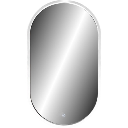 Зеркало Prime LED 45х80 ЗЛП61 cенсорный выключатель, теплая подсветка
