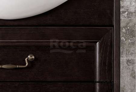 Тумба под раковину Roca America Evolution W 85 дуб темный ZRU9302952