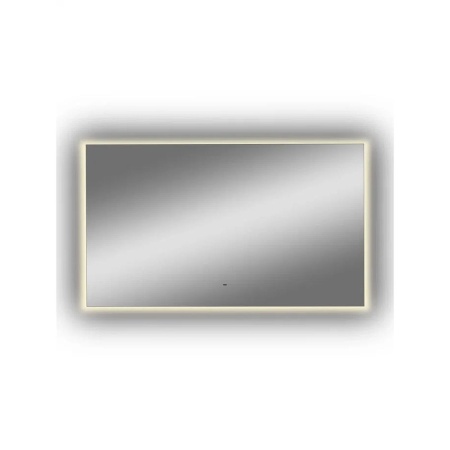 Зеркало Trezhe LED 130х90 ЗЛП3351 с бесконтактным сенсором, теплая подсветка
